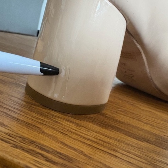 Ferca 8 Mary Jane's. Light pink patent leather, rhinestone buckles. NWOT 38 EU - Picture 7 of 8